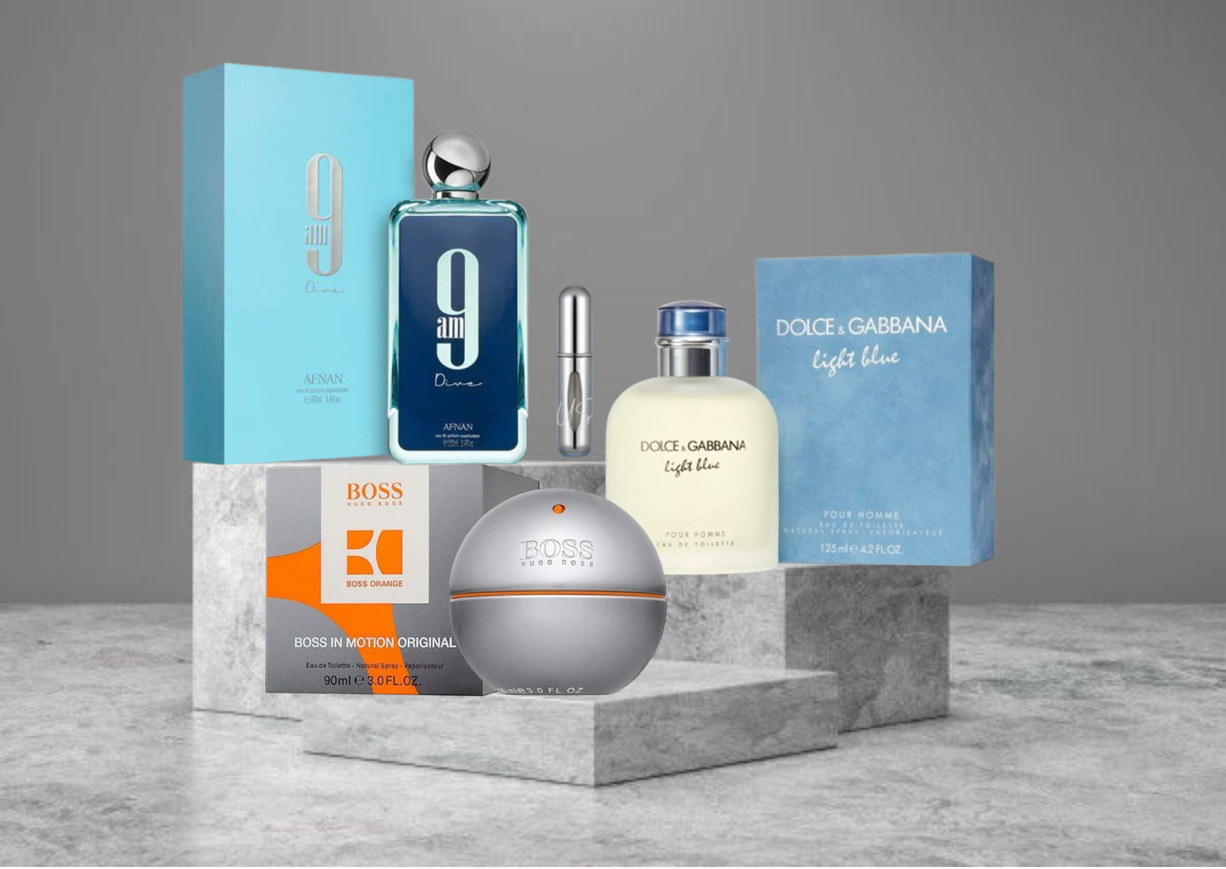 9am+hugo boss+light blue men